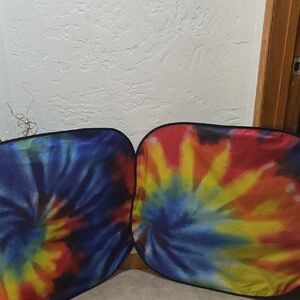 3/$10 Vibrant Tie-Dye Car Sun Shades